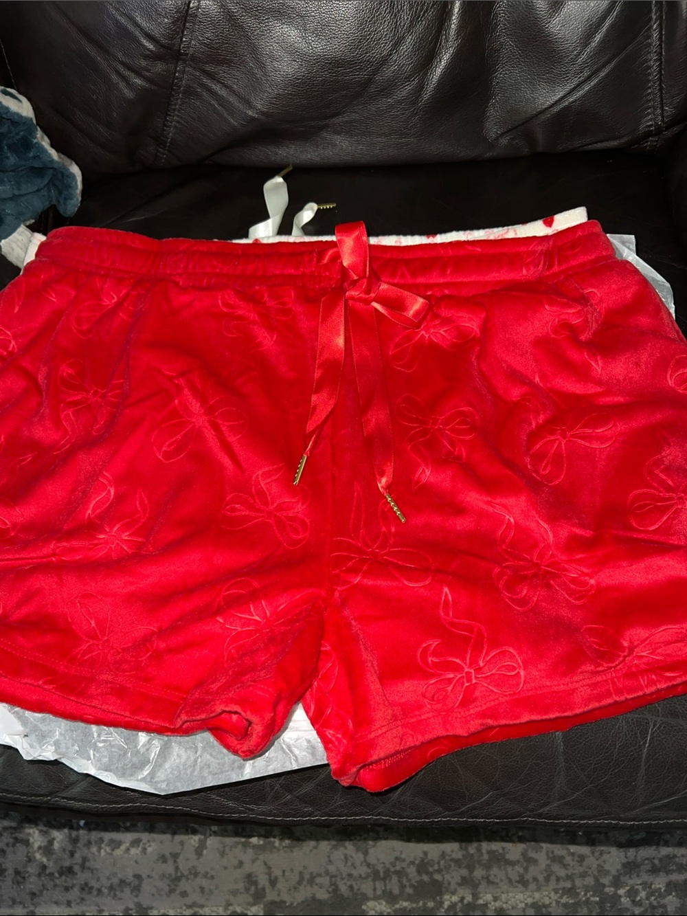 NWT Set of 2 Women’s Lounge/Sleep Shorts with Tie Waist
